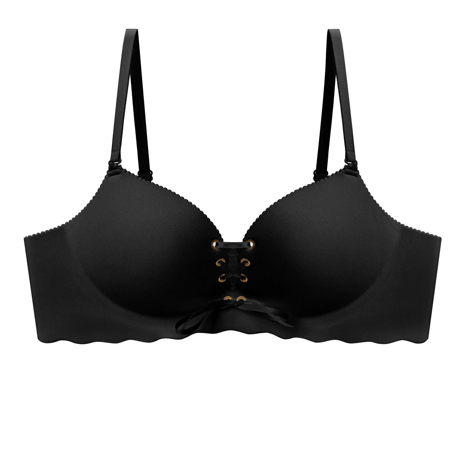Adjustable Drawstring Push-Up Bra