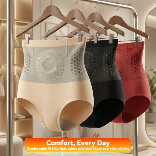 High-Waist Tummy Control Shaping Shorts
