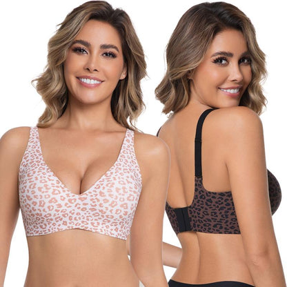 Wireless Deep-V Comfort Bra