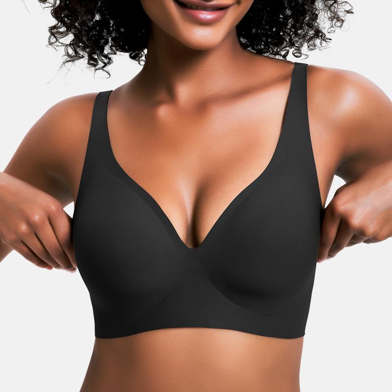 Wireless Deep-V Comfort Bra