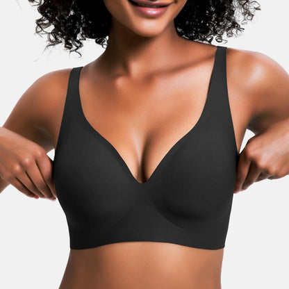 Wireless Deep-V Comfort Bra
