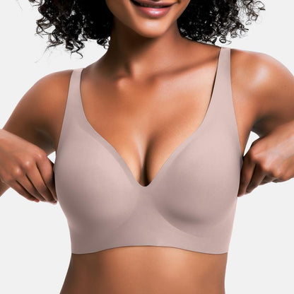 Wireless Deep-V Comfort Bra