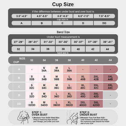 Wireless Deep-V Comfort Bra
